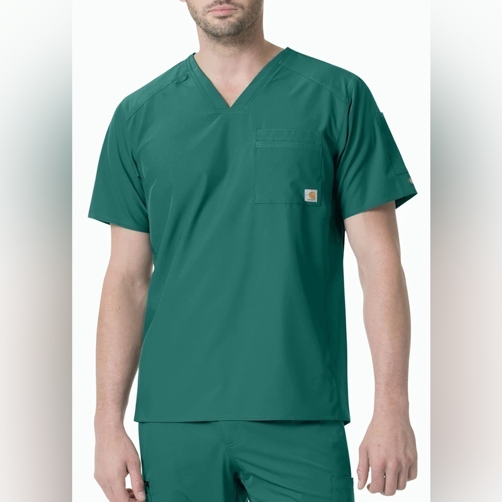 Carhartt Liberty Slim Fit V-Neck Scrub Top Physician Workwear Nurse Workwear 2XL